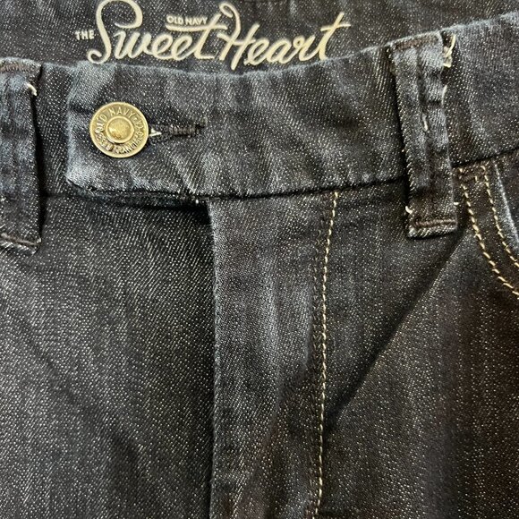 Women's Old Navy Sweetheart Dark Denim Jeans. Size 8 - Picture 3 of 5